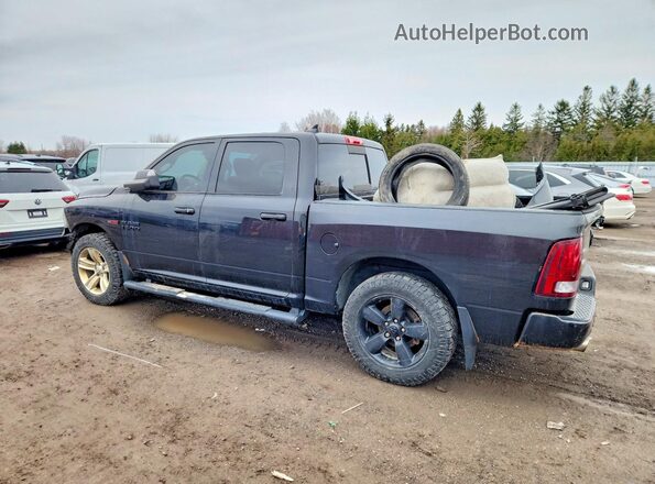 1C6RR7MMXJS298198 2018 RAM 1500 Black Trasero izquierdo