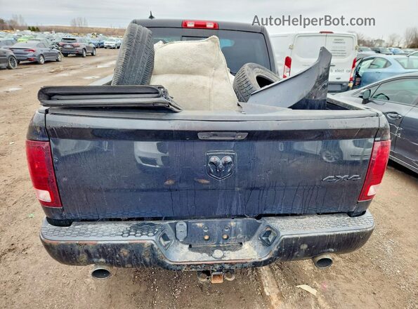 1C6RR7MMXJS298198 2018 RAM 1500 Black Vista trasera