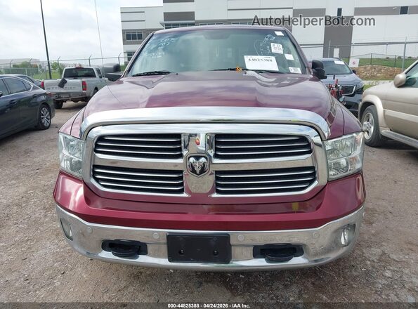 1C6RR7TT4JS146300 2018 RAM 1500 Бордовый Вид щитка приборов