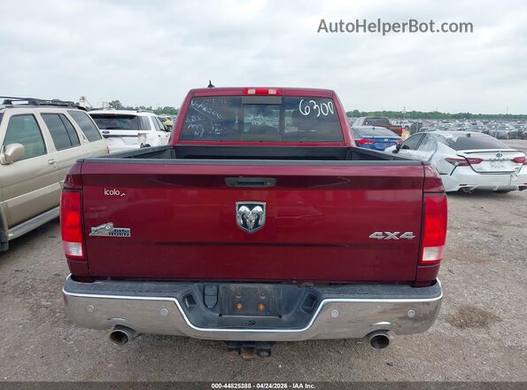 1C6RR7TT4JS146300 2018 RAM 1500 Бордовый 