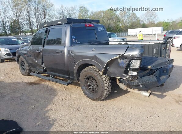 1C6RR7YT2JS154937 2018 RAM 1500 Серый Задняя левая четверть