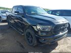 2021 Ram 1500 Big Horn  4x4 5'7 Box Black vin: 1C6SRFFT2MN679451