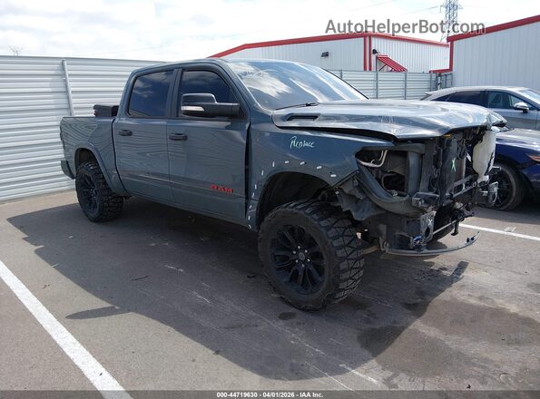 1C6SRFFT4MN597253 2021 RAM 1500 Серый Передняя правая четверть