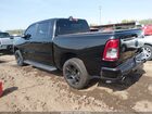 2022 Ram 1500 Big Horn  4x4 5'7 Box Black vin: 1C6SRFFT6NN137044