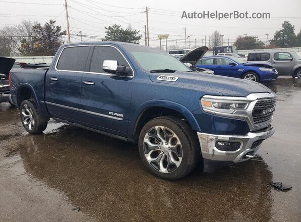 1C6SRFHT3NN252312 2022 RAM 1500 Синий Передняя правая четверть