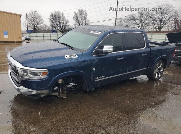 1C6SRFHT3NN252312 2022 RAM 1500 Синий Передняя левая четверть
