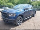 2020 Ram 1500 Big Horn  4x4 6'4 Box Синий vin: 1C6SRFMT2LN398588