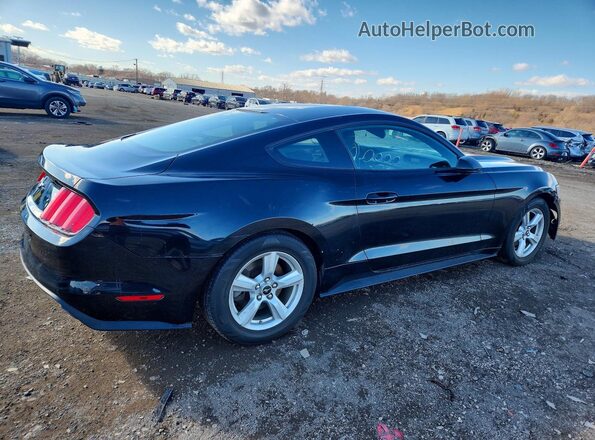 1FA6P8AM3G5215297 2016 FORD MUSTANG Черный Задняя правая четверть