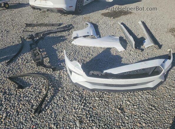 1FA6P8CF2K5151759 2019 FORD MUSTANG Белый Вид подкапотного пространства