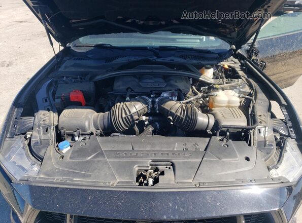 1FA6P8CF4R5415865 2024 FORD MUSTANG Черный Вид задней части салона