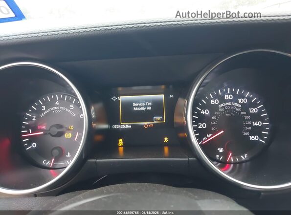 1FA6P8CF6L5183647 2020 FORD MUSTANG Red Widok tylnych siedzeń