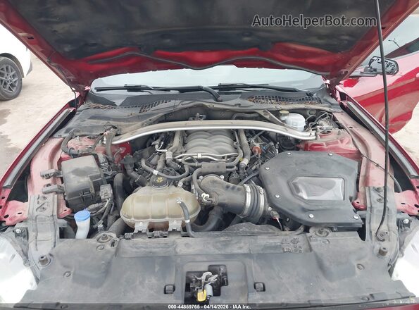 1FA6P8CF6L5183647 2020 FORD MUSTANG Red Widok z tyłu