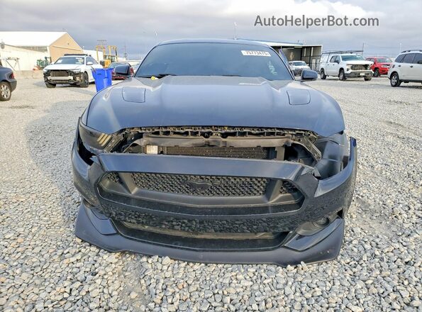 1FA6P8CFXH5235546 2017 FORD MUSTANG Черный Вид спереди