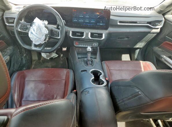 1FA6P8TH3R5111640 2024 FORD MUSTANG Белый Вид панели приборов