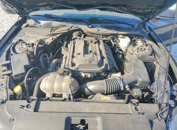 1FA6P8TH7G5241319 2016 FORD MUSTANG Черный Вид задней части салона