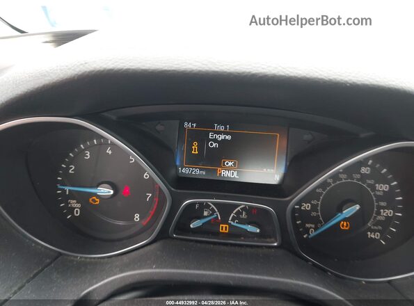 1FADP3E20GL306882 2016 FORD FOCUS Серебряный Вид задних сидений