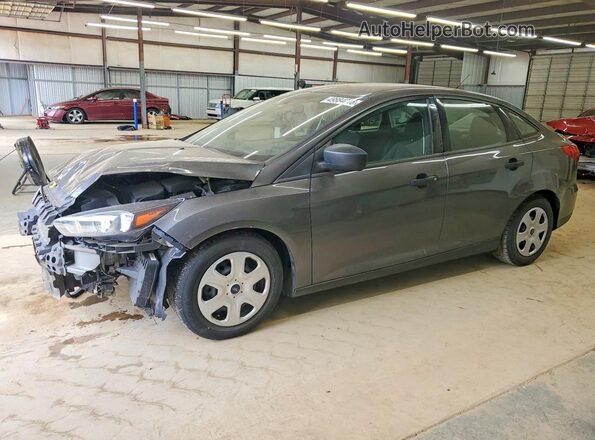 1FADP3E21GL260804 2016 FORD FOCUS Gray Vista tres cuartos delantera izquierda