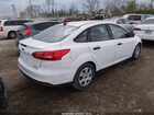 2016 Ford Focus S Белый vin: 1FADP3E22GL207125