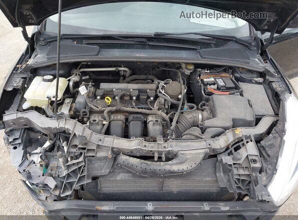 1FADP3E2XGL237148 2016 FORD FOCUS Black Widok z tyłu