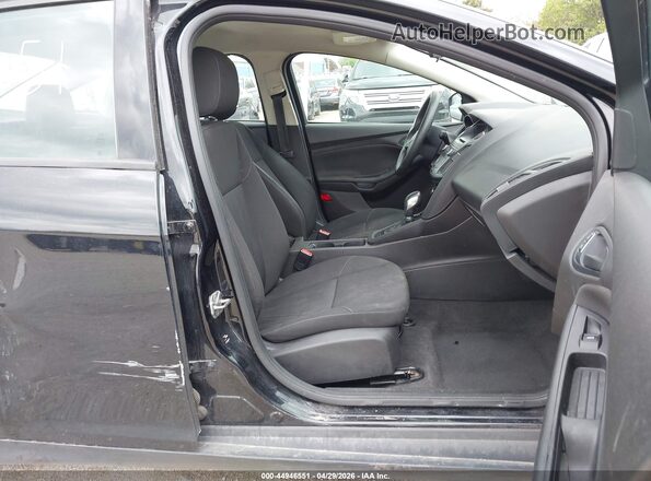 1FADP3E2XGL237148 2016 FORD FOCUS Black Widok wnętrza z przodu