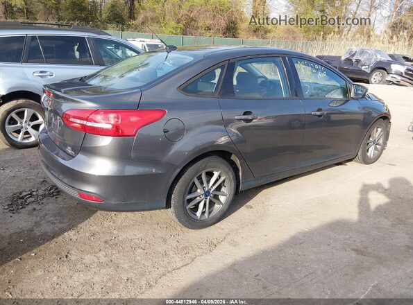 1FADP3F21GL281957 2016 FORD FOCUS Gray Tył prawy