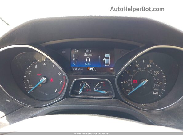 1FADP3F21GL397658 2016 FORD FOCUS Серебряный Вид задних сидений