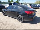 2016 Ford Focus Se Black vin: 1FADP3F22GL201923