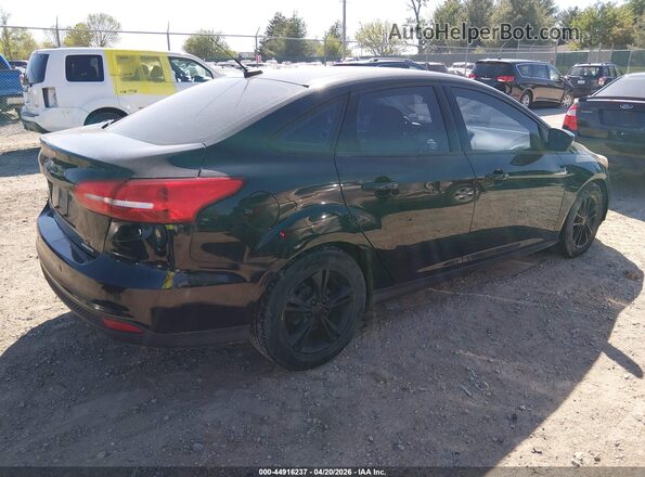 1FADP3F22GL201923 2016 FORD FOCUS Black Tył prawy