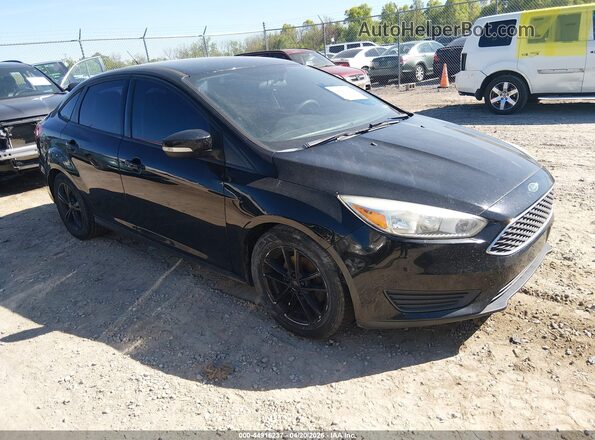 1FADP3F22GL201923 2016 FORD FOCUS Black Przód prawy