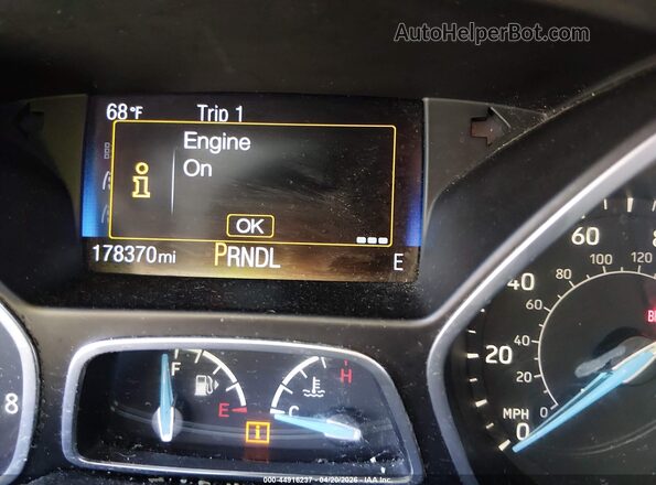 1FADP3F22GL201923 2016 FORD FOCUS Black Widok tylnych siedzeń