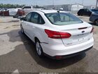 2016 Ford Focus Se White vin: 1FADP3F22GL261359