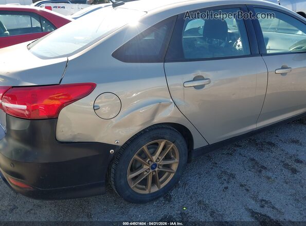 1FADP3F22GL387298 2016 FORD FOCUS Tan Widok z przodu