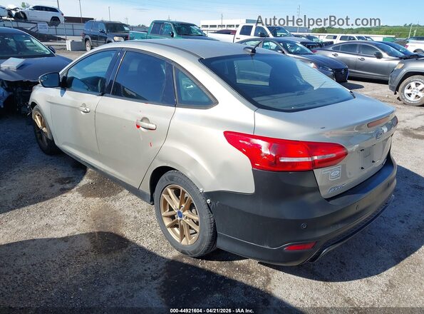 1FADP3F22GL387298 2016 FORD FOCUS Tan Tył lewy