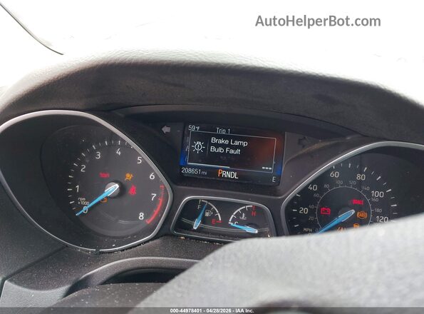 1FADP3F23GL202563 2016 FORD FOCUS Черный Вид задних сидений