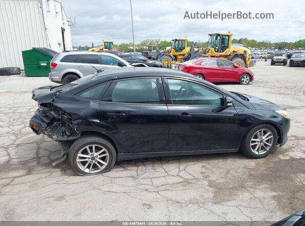 1FADP3F23GL202563 2016 FORD FOCUS Черный Вид задней части салона