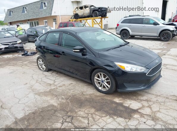 1FADP3F23GL202563 2016 FORD FOCUS Черный Передняя правая четверть