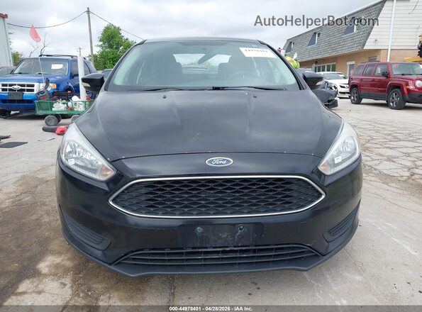 1FADP3F23GL202563 2016 FORD FOCUS Черный Вид щитка приборов