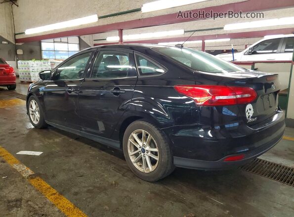 1FADP3F23GL233747 2016 FORD FOCUS Black Задня ліва чверть