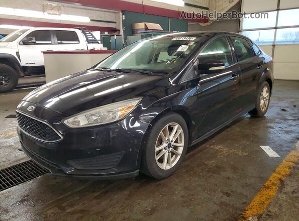 1FADP3F23GL233747 2016 FORD FOCUS Black Передня ліва чверть