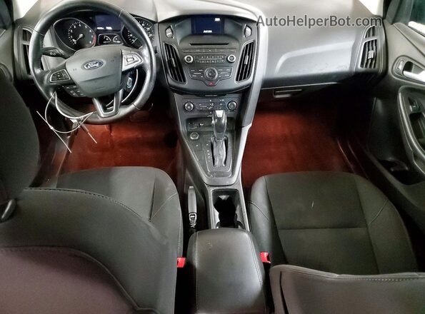 1FADP3F23GL233747 2016 FORD FOCUS Black Вид панелі приладів