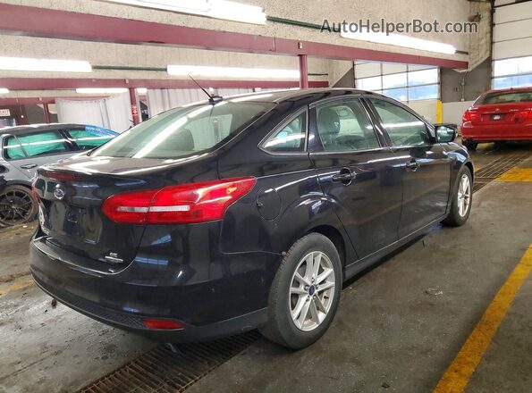 1FADP3F23GL233747 2016 FORD FOCUS Black Задня права чверть