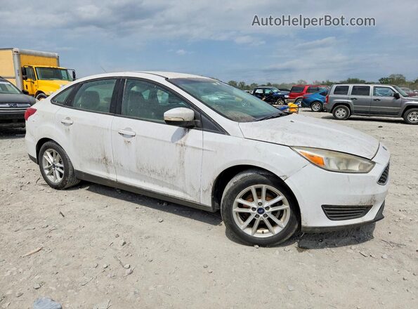 1FADP3F24GL290474 2016 FORD FOCUS Белый Передняя правая четверть