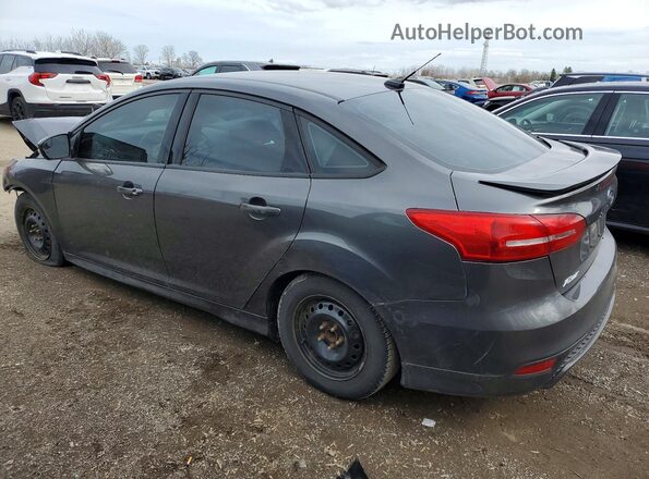 1FADP3F24GL291978 2016 FORD FOCUS Gray Trasero izquierdo