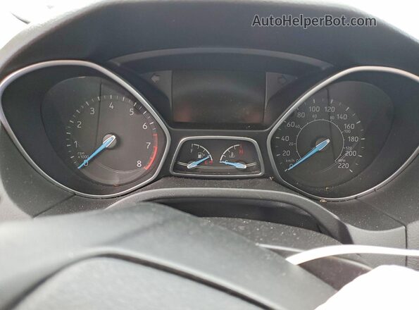 1FADP3F24GL291978 2016 FORD FOCUS Gray Vista del cuadro de instrumentos
