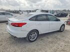 2016 Ford Focus Se White vin: 1FADP3F24GL316345
