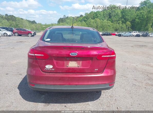 1FADP3F24HL256505 2017 FORD FOCUS Красный 