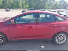 2017 Ford Focus Se Красный vin: 1FADP3F24HL256505