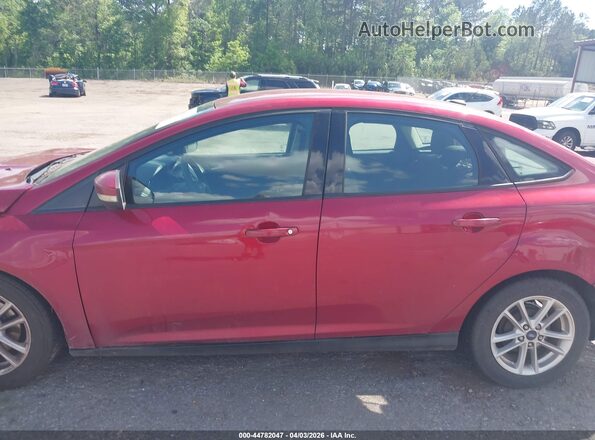 1FADP3F24HL256505 2017 FORD FOCUS Красный 