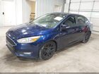 2016 Ford Focus Se Blue vin: 1FADP3F25GL266782 2016 Ford Focus Se Blue vin: 1FADP3F25GL266782