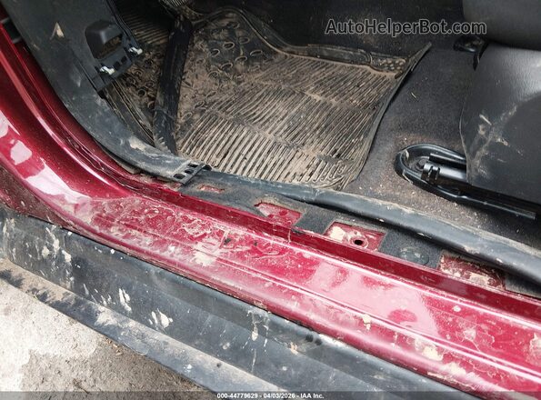 1FADP3F25HL200752 2017 FORD FOCUS Темно-бордовый Вид задней части салона